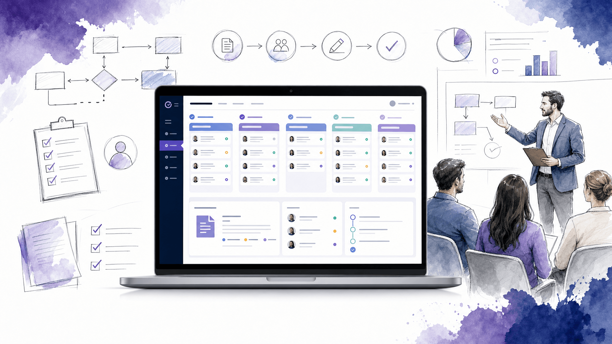 Publish, rate, feature, and install eligible workflow templates and add-ons through the LerniFlow marketplace.