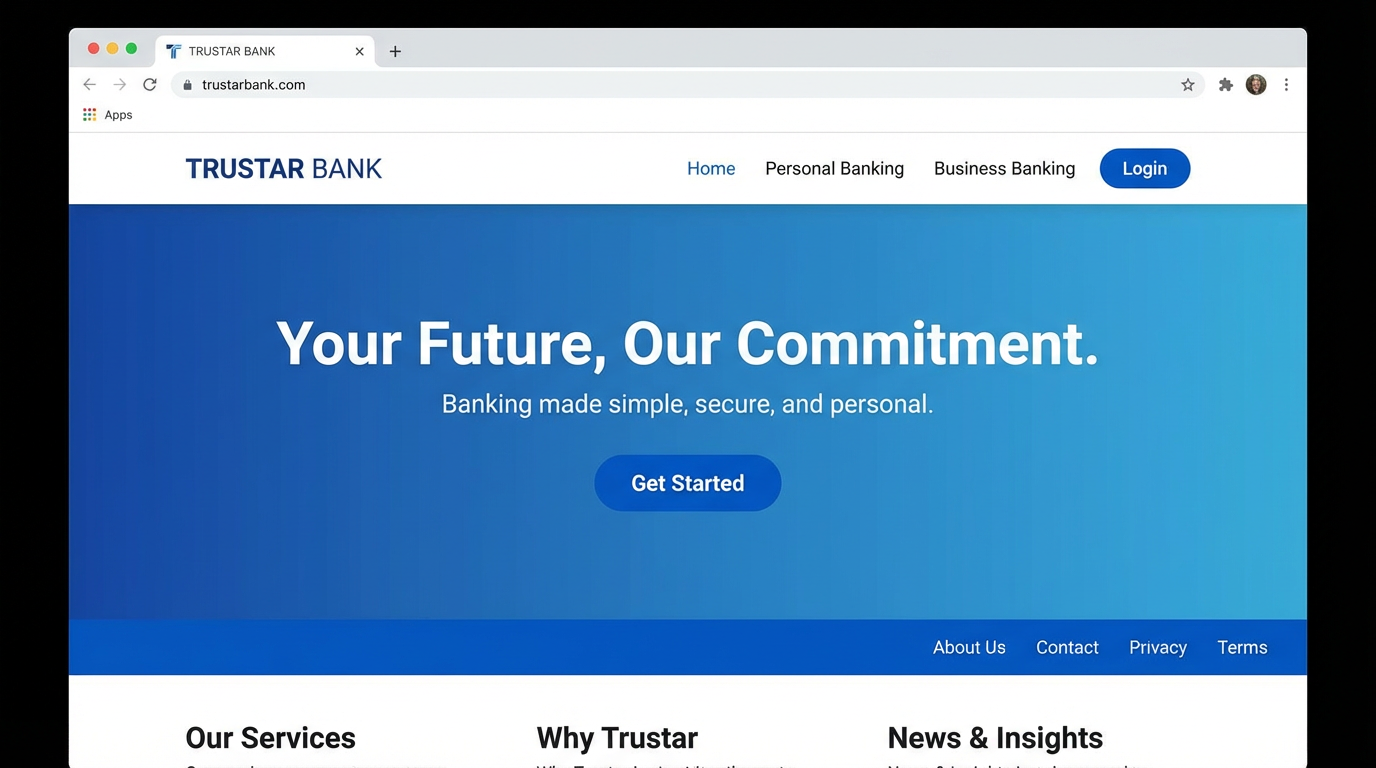 Published tenant home — multi-nav demo (team2-demo style)